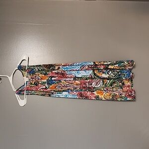 Womens multi colored dress